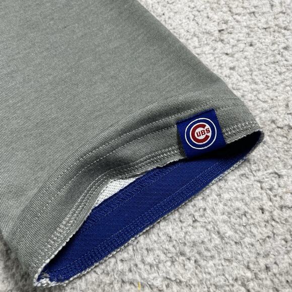Chicago Cubs Hoodie Mens S Nike Dri-Fit 3/4 Sleeve Sweatshirt Baseball MLB Team - Picture 3 of 12
